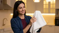 Keukendoeken zullen glanzen als nieuw: een unieke Japanse methode